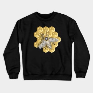 Abeja metálica Crewneck Sweatshirt